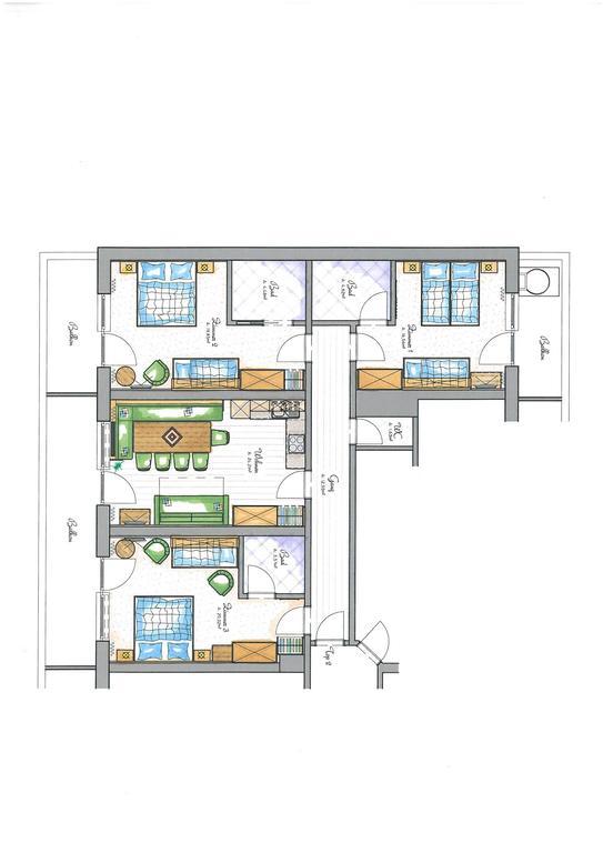 Aparthotel Hohe Bruecke Mittersill Room photo